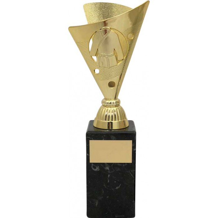 GOLD BUDGET AWARD - MARTIAL ARTS CUP - 3 SIZES 